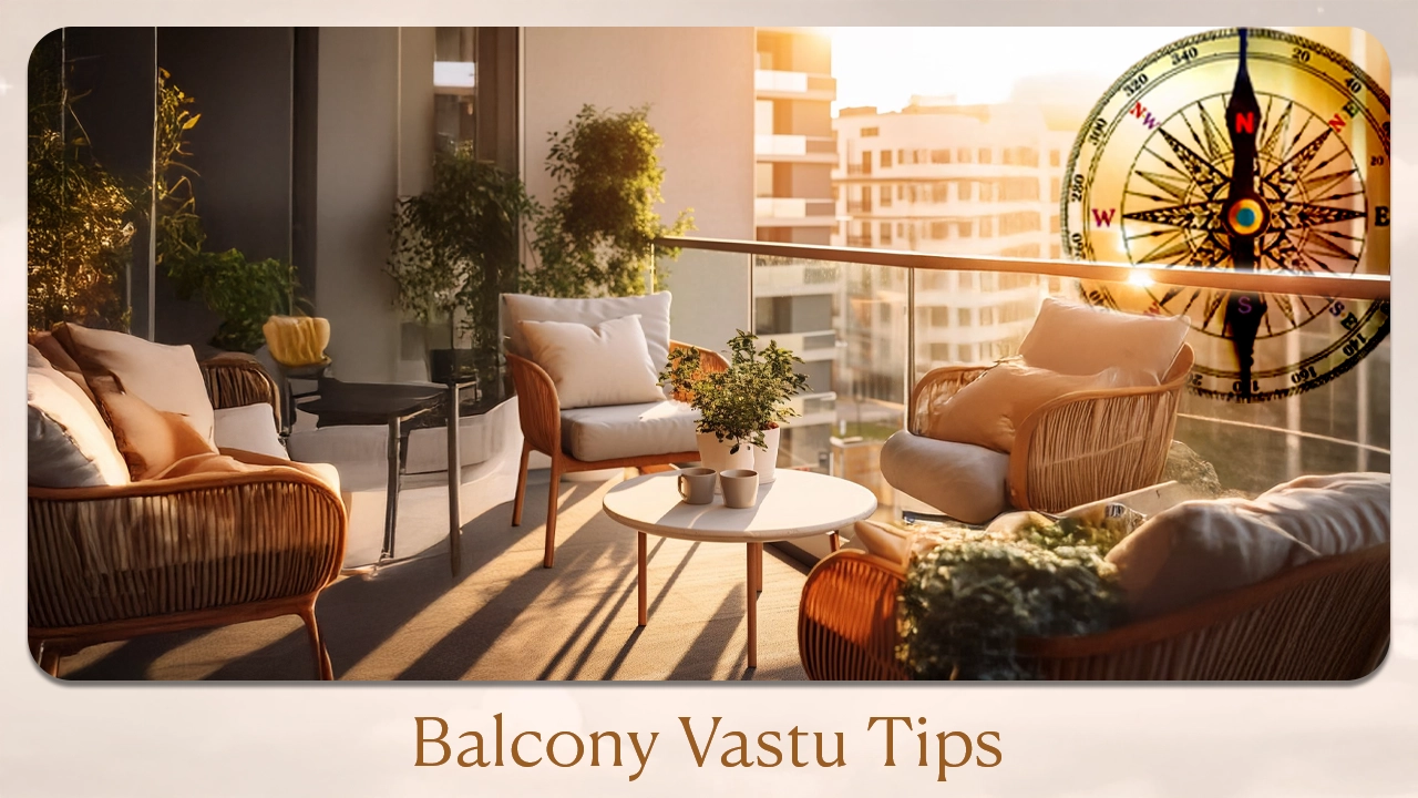 Balcony Vastu tips